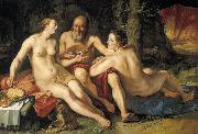Lot and his Daughters dh GOLTZIUS, Hendrick